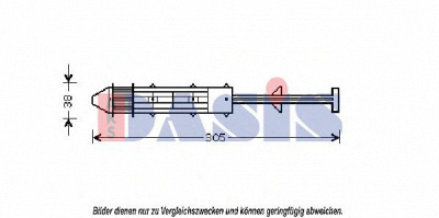 AKS DASIS 800087n -  Осушитель, кондиционер